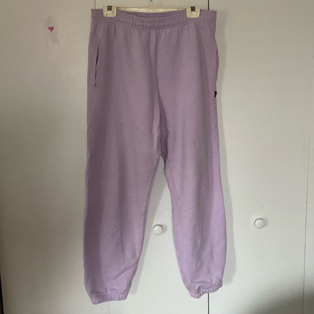 Lilac Baggy Sweatpants